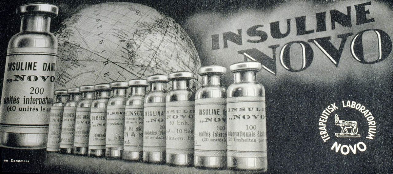 Anúncio de Insulina Novo Em 1930 