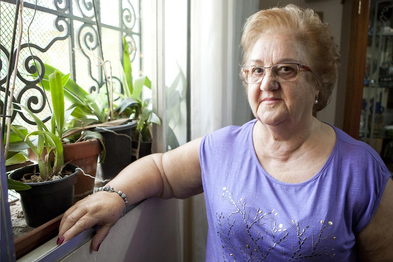 Maria Regina Simoes mora no Brasil e tem diabetes tipo 2 e obesidade